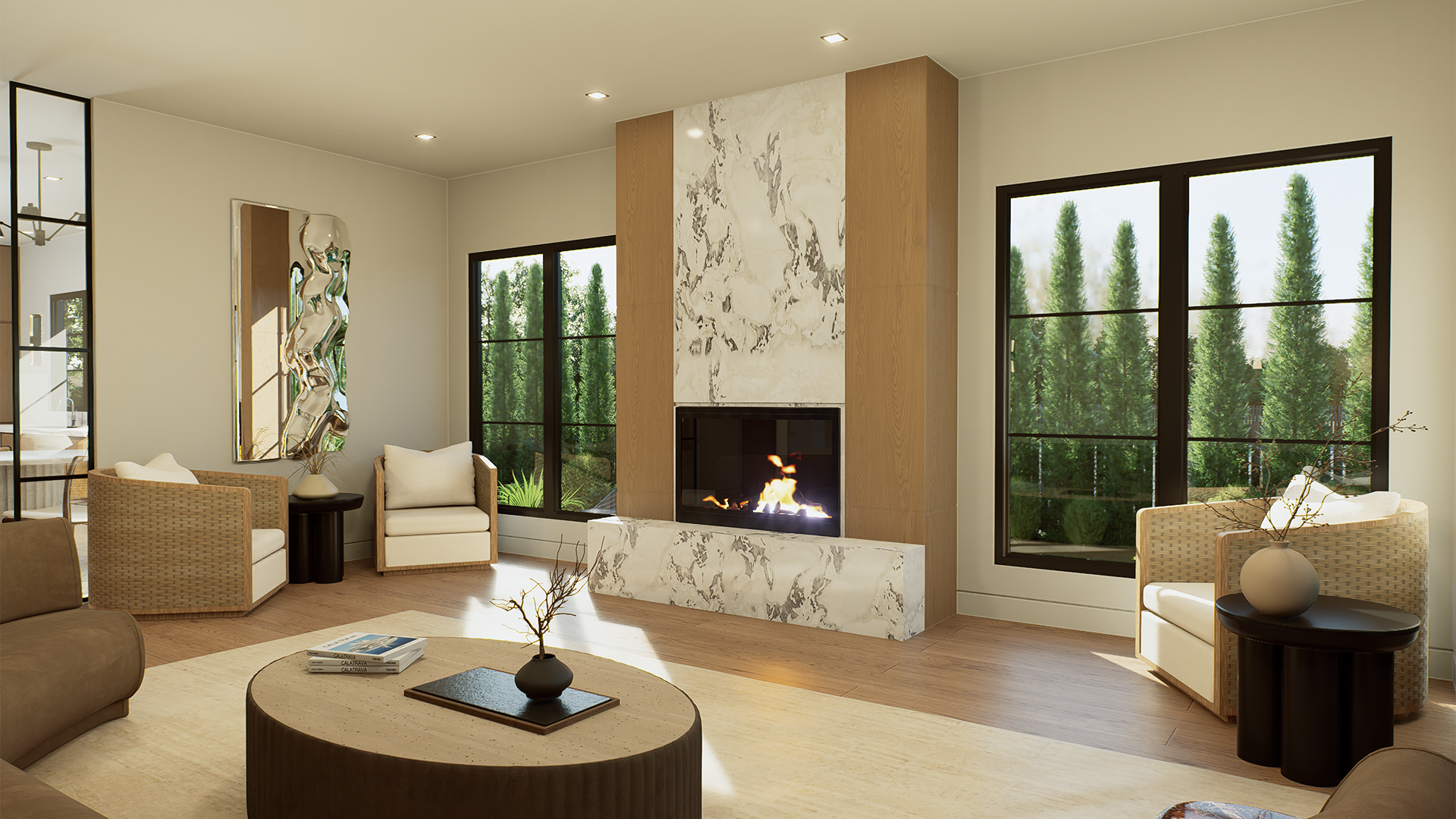 721 Corlies Avenue Living Area 2 Side