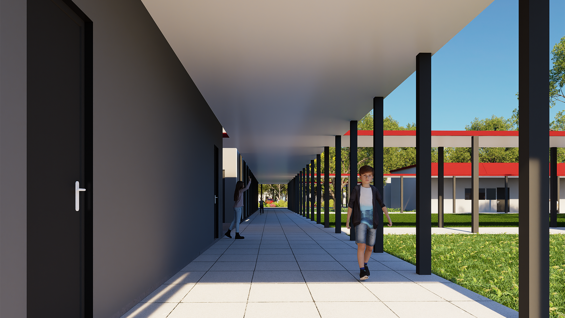 Marshal School Coridoor